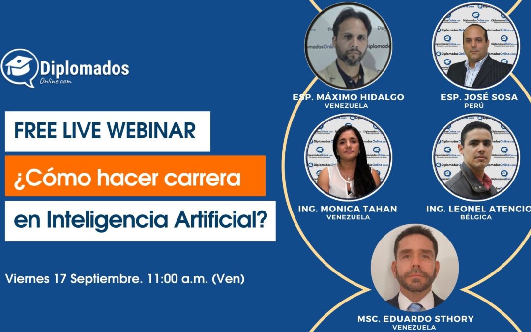 Webinar ¿Cómo hacer carrera en Inteligencia Artificial & Data Science?