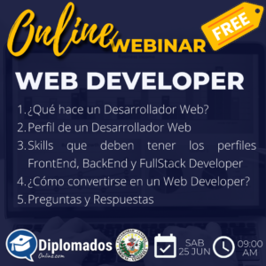 Online Webinar Web Developer